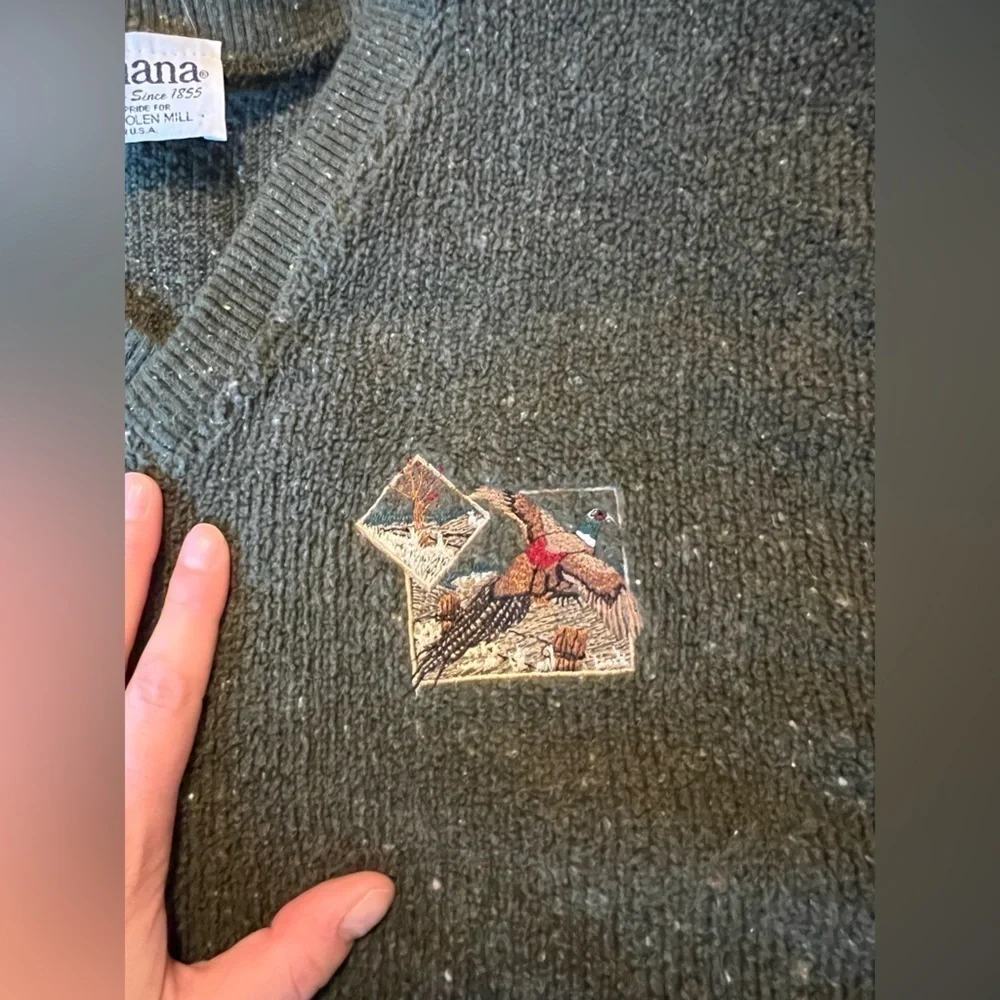 Vintage Pheasant Amana Wools Sweater/Sweatshirt - Picture 8 of 14